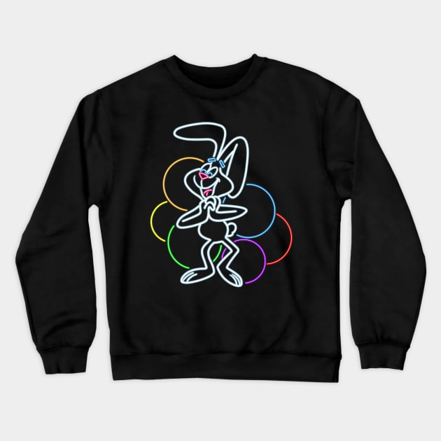 Trix neon style Crewneck Sweatshirt by AlanSchell76